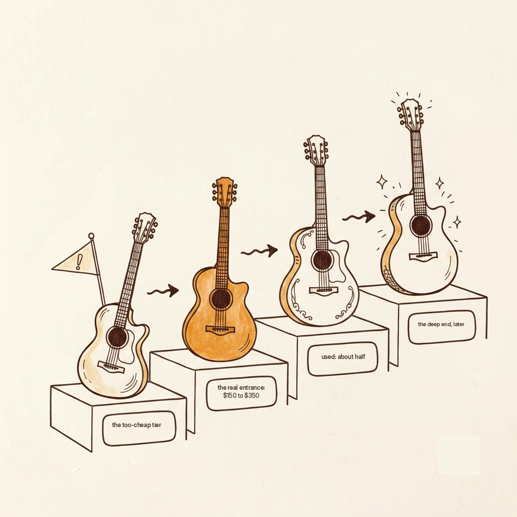 how much a guitar costs: beginner, used, and upgrade prices