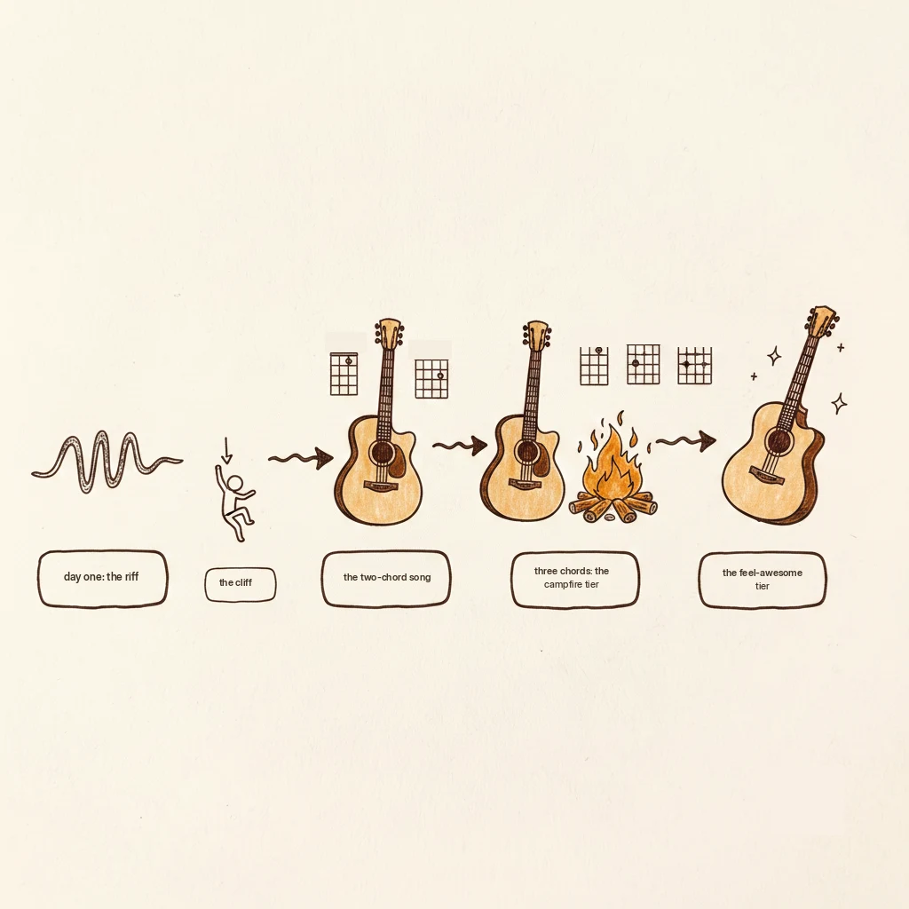 easy guitar songs for beginners in the order to learn them