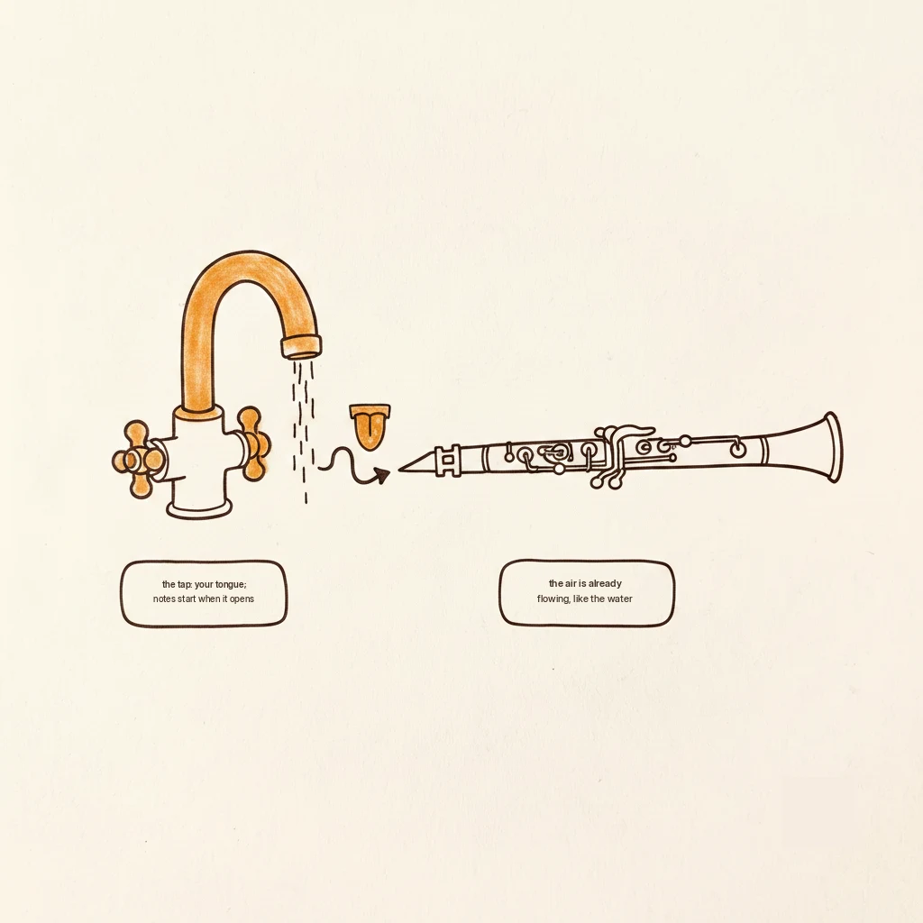 easy clarinet songs and the tonguing trick that unlocks them