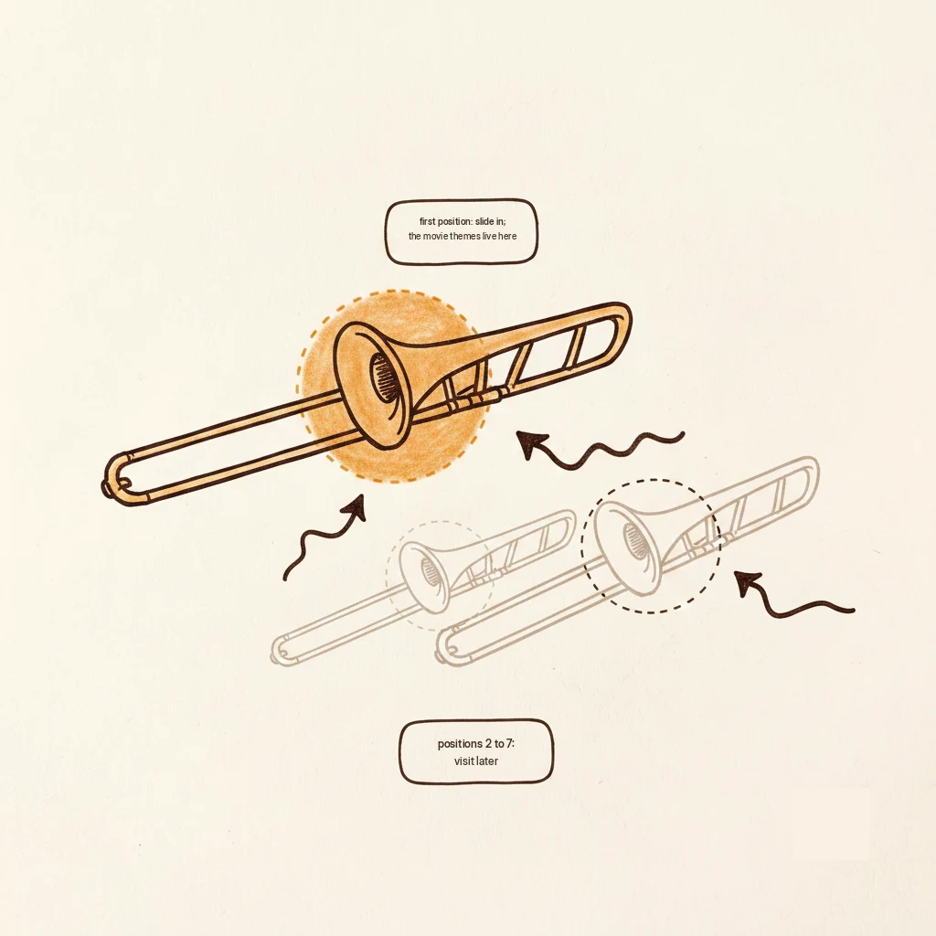 trombone songs for beginners that stay in first position